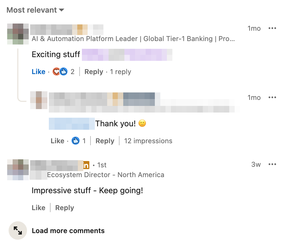 Redacted public comment from an industry leader.